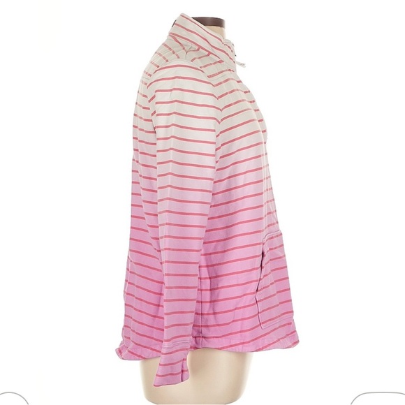 Vineyard Vines Pink and White Striped Pullover The Shep Shirt size large - Picture 3 of 6